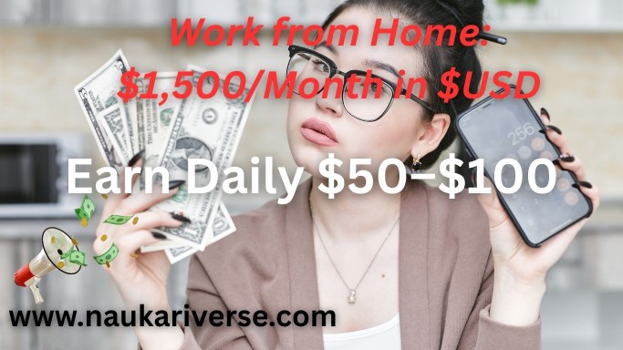 Work from Home and Make $1,500–$2,000 Monthly – Trending Online Jobs of 2025