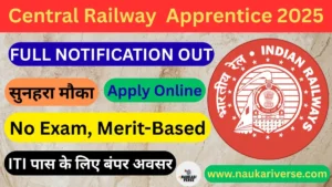 Central Railway Apprentice