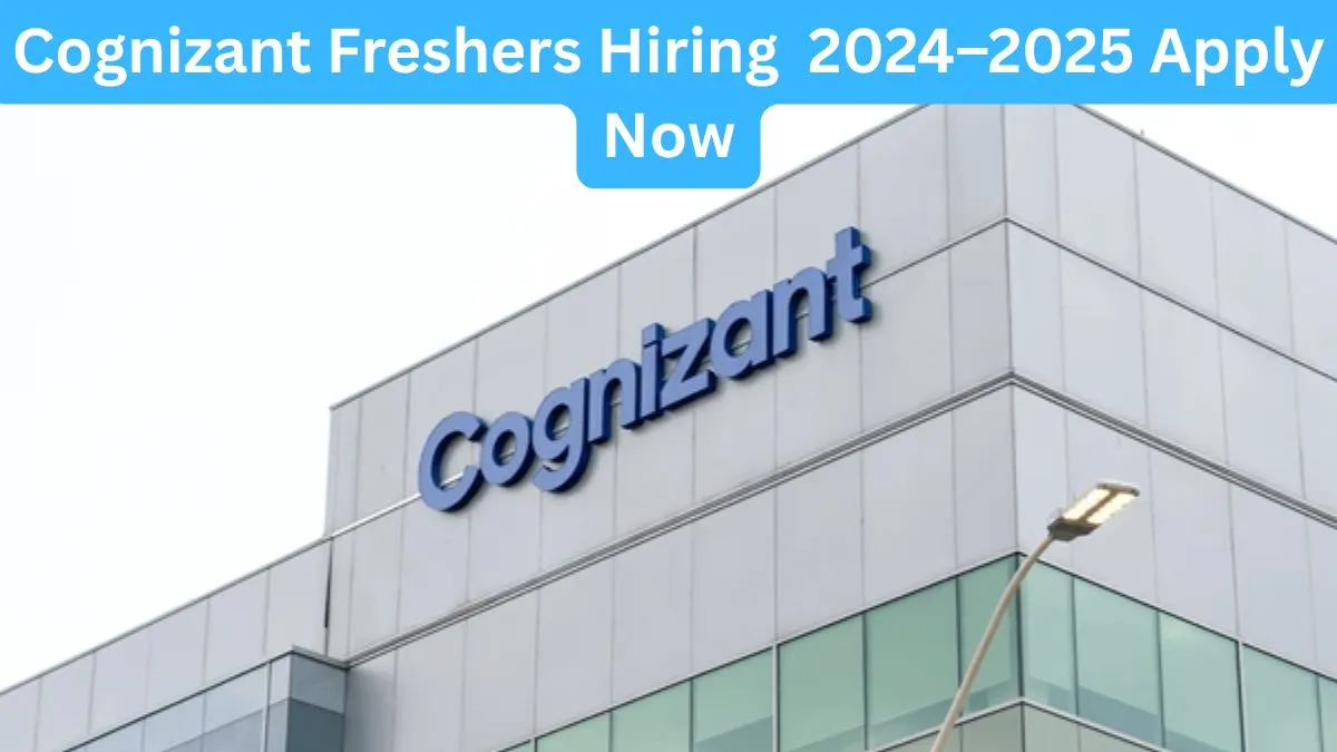 Cognizant Off Campus Drive 2024 & 2025 | Hiring Talented Graphic Designers – Apply Now