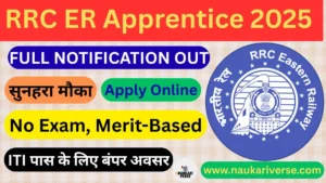 RRC ER Apprentice Recruitment 2025