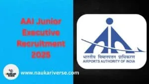 AAI Junior Executive Recruitment 2025
